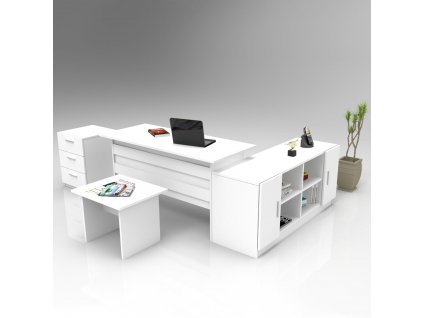 Set kancelářského nábytku VO13 bílý