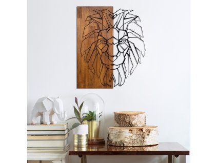 Nástěnná dekorace dřevo