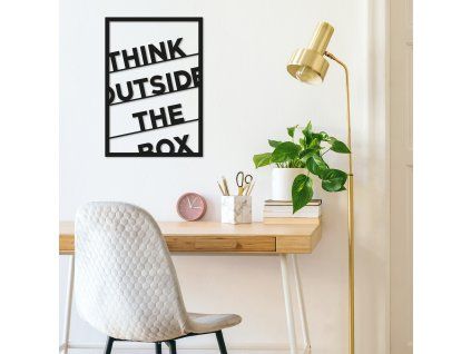 Nástěnná dekorace kov