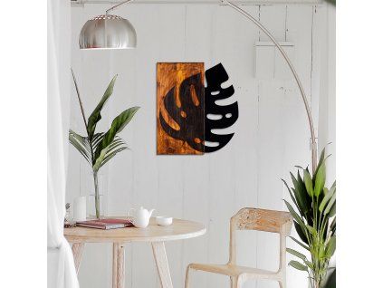 Nástěnná dekorace dřevo
