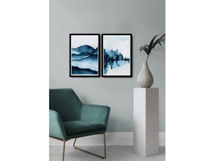 Obraz na MDF s rámem 2ks