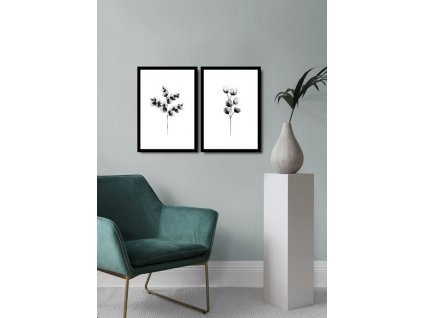 Obraz na MDF s rámem 2ks