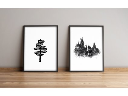 Obraz na MDF s rámem 2ks