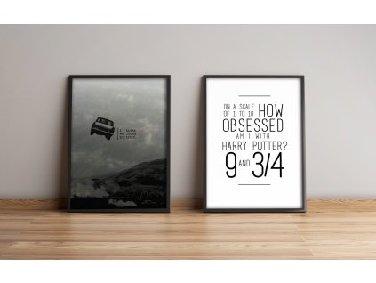 Obraz na MDF s rámem 2ks