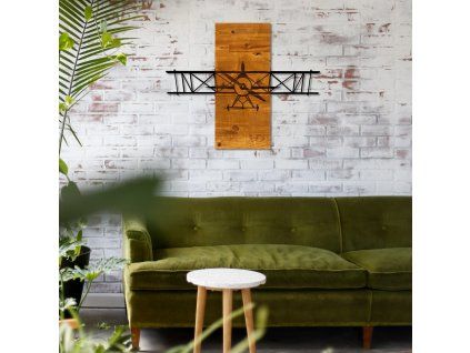 Nástěnná dekorace dřevo