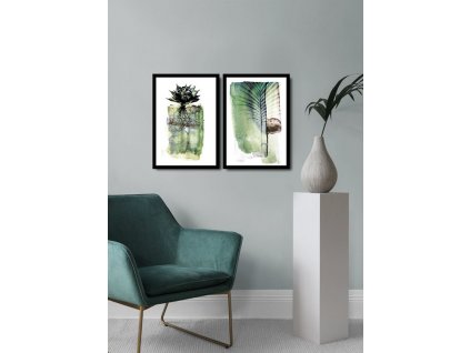 Obraz na MDF s rámem 2ks