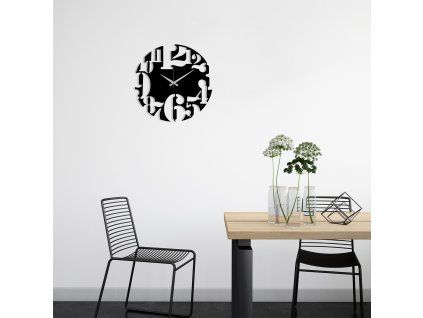 Nástěnné hodiny kov