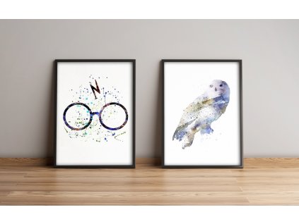 Obraz na MDF s rámem 2ks