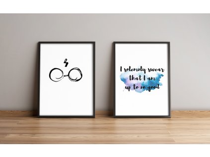 Obraz na MDF s rámem 2ks