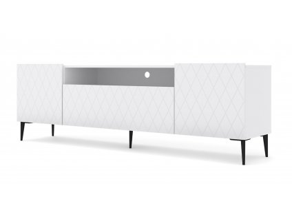 TV stolek Diuna 193 cm, bílý mat