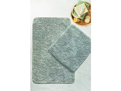 Koupelnová předložka 2 ks COTTON BASIC šedá
