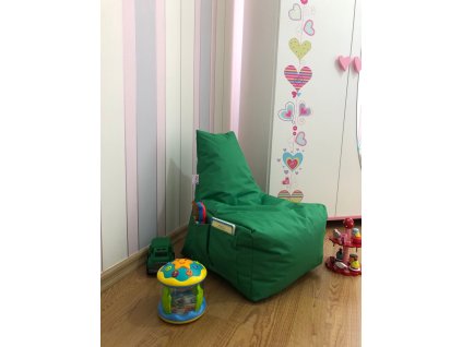 Sedací vak ACELYA zelený