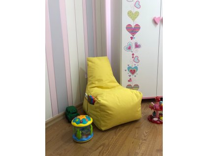 Sedací vak ACELYA žlutý