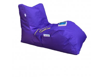 Sedací vak DAYBED fialový