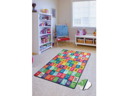 Dětský koberec(100 x 160 cm) NUMBERS barevný 