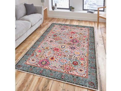 Koberec (120 x 180) WOOSONIL091 barevný Perský vzor