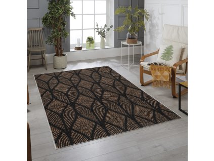 Koberec (160 x 230) DELTA černý 