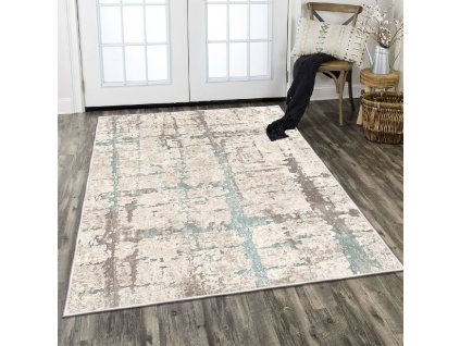 Koberec (160 x 230) ELS2078 oprýskaná omítka