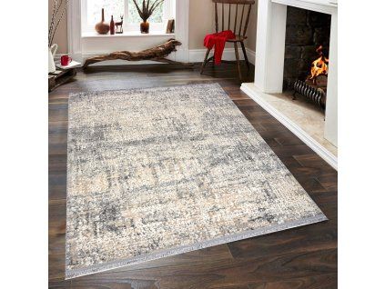 Koberec NOTTA 1121  šedá a béžová
