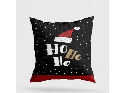 Polštář YY202316 černý s čepicí