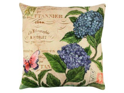 Polštář A12642 Hortenzie