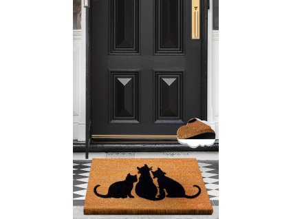 Kokosová rohož COCO CAT SHADOW s kočkami