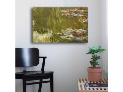 Obraz na plátně Claude Monet – Leknínový rybník