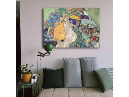 Obraz na plátně Gustav Klimt – Kolébka