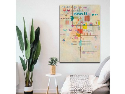 Obraz na plátně Vasily Kandinsky - Graceful Ascent