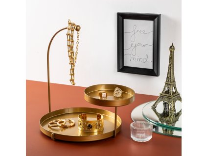 Stojan na šperky GED-002 zlatý