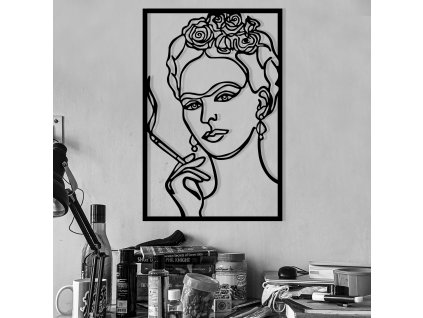 Nástěnná dekorace kovová KAHLO 