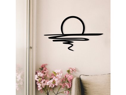 Nástěnná dekorace kovová SPARKLE slunce