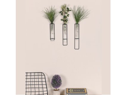 Set nástěnných dekorací PENTOLA černých