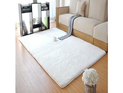Koberec (80 x 150) SOFT PLUSH bílý
