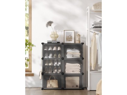 skládací botník 6 boxů