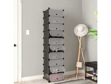 10 Slots Shoe Rack LPC10HV1 3