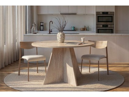 Jídelní stůl Virella béžový