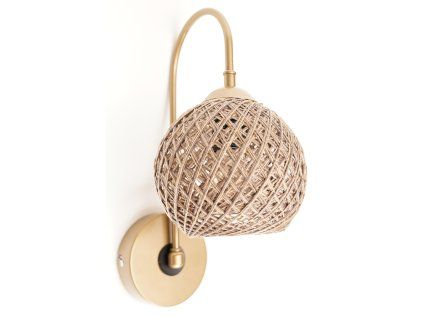 Nástěnná lampa SP021 hnědá
