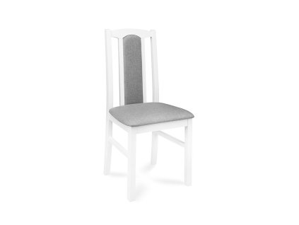 Židle CIBUS bílo šedá