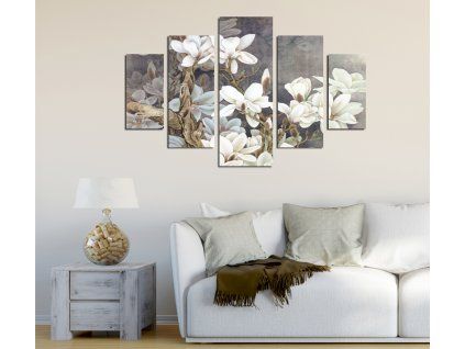 Obraz MAGNOLIE 92 MDF 5 ks