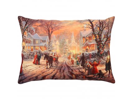 Dekorativní polštář VÁNOCE 33 x 48 cm