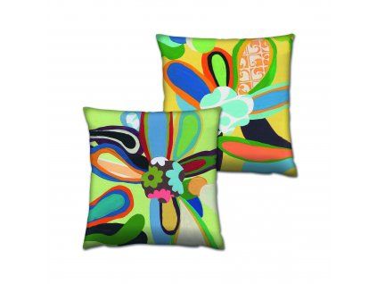 Sada polštářků BARVY 43 x 43 cm bavlna/polyester