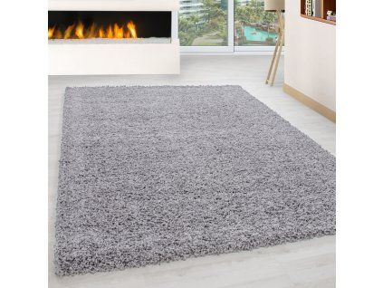 Koberec 140 x 200 PLAIN šedá