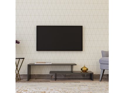 Televizní stolek OVIT černá antracit