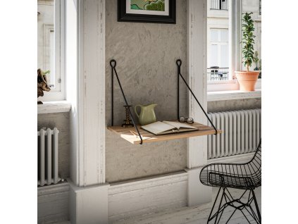 Psací stůl TUNA ořech černá