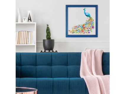 Nástěnný obraz PÁV 32 x 32 cm