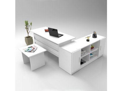 Set kancelářského nábytku VO10 bílý