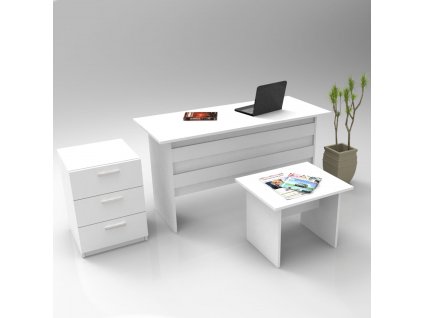 Set kancelářského nábytku VO9 bílý
