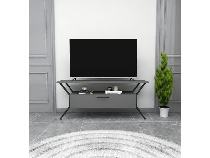 Televizní stolek TARZ antracit černý