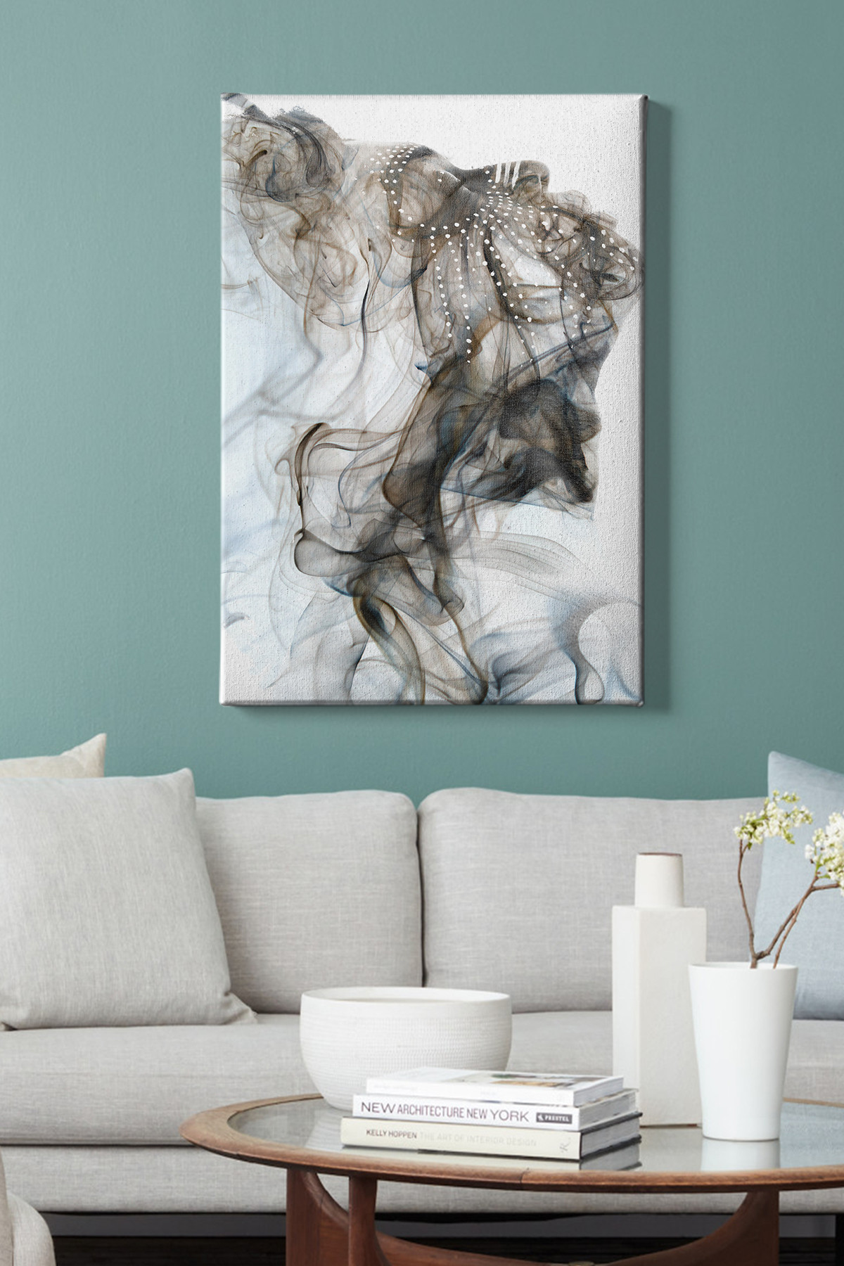 Obraz na plátně KOUŘ 70 x 100 cm